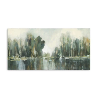 Abstract Treeline Canvas Art Print, 60x30 in.