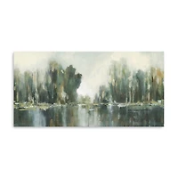Abstract Treeline Canvas Art Print, 60x30 in.