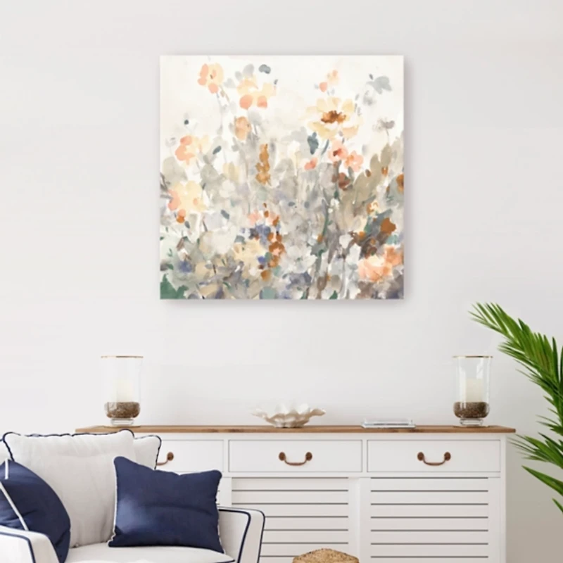 October Garden Canvas Art Print