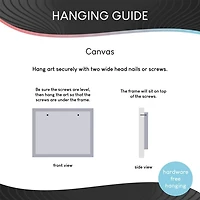 Pastel Spring Florals Canvas Art Print, 48x20 in.