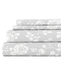 Gray Garden 4-pc. Full Sheet Set