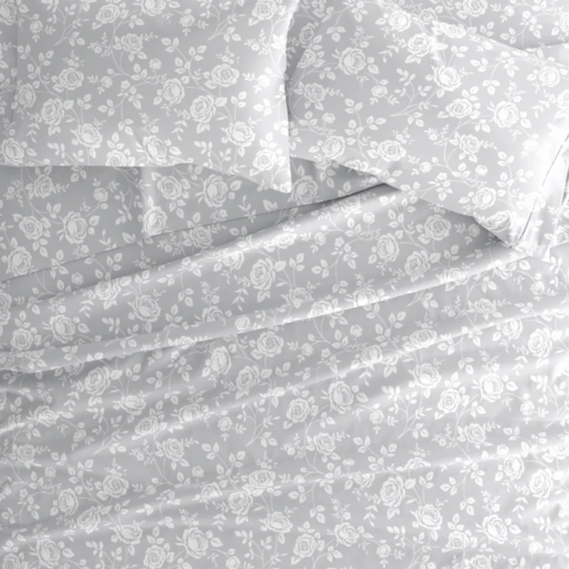 Gray Garden 4-pc. Full Sheet Set