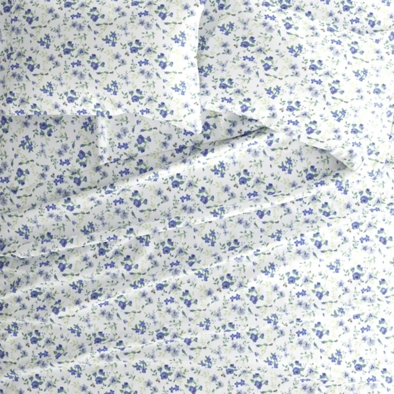 Floral Farmhouse 4-pc. Full Sheet Set