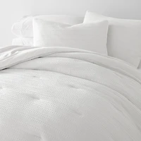 White Waffle Ultra-Soft 3-pc. King Comforter Set