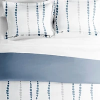 Navy Dots Reversible 2-pc. Twin Duvet Cover Set