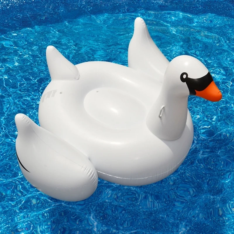Giant Swan Inflatable Pool Float