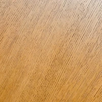 Natural Fluted Hexagon Coffee Table