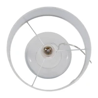 Clear Glass Tapered Table Lamps, Set of 2