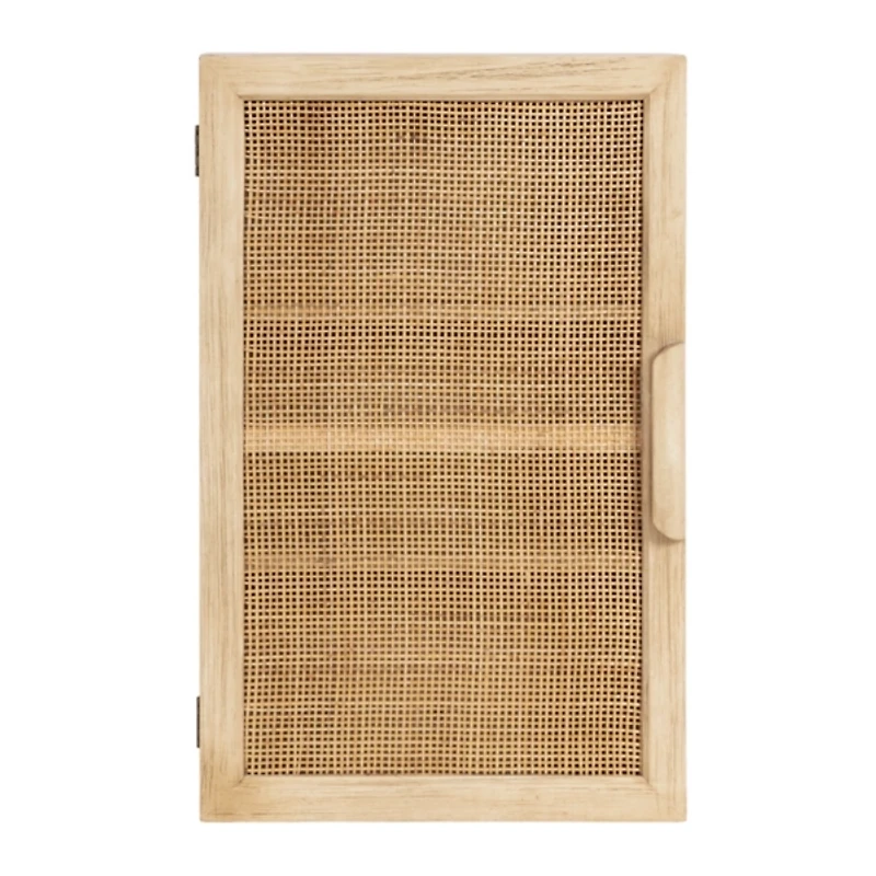 Natural Rattan Wall Cabinet