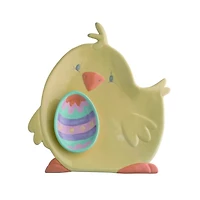 Yellow Easter Chick Chip & Dip Serving Platter