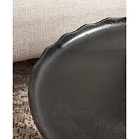 Round Black Alessia Coffee Table