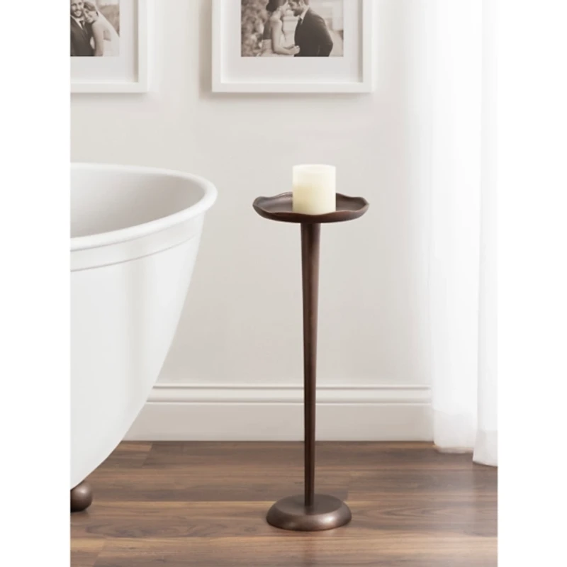 Bronze Metal Alicia Accent Table