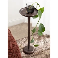 Bronze Metal Alicia Accent Table