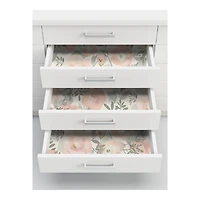 Pink Watercolor Roses Peel & Stick Wallpaper