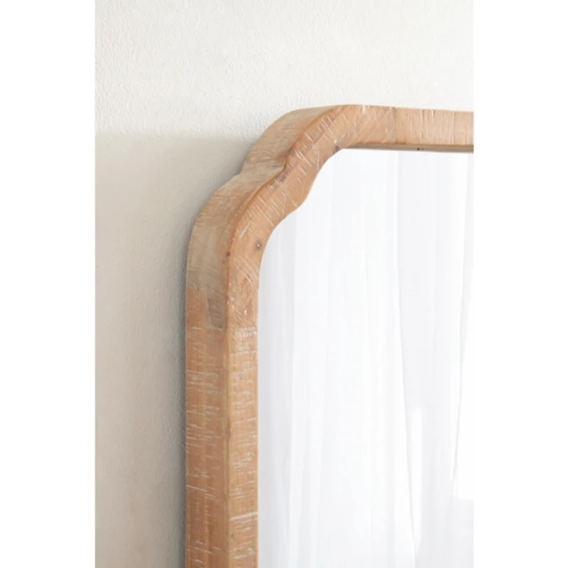 Natural Wood Marston Wall Mirror