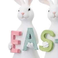 Easter Bunny Trio Figurine