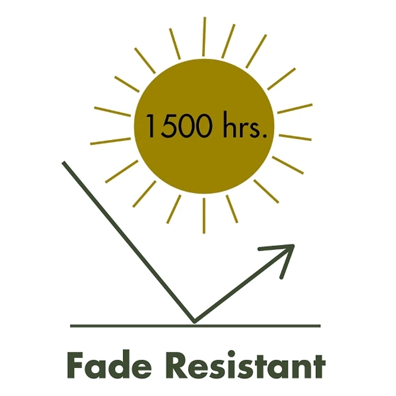 Black Canvas French Edge Outdoor Chair Cushion