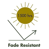 Black Canvas French Edge Outdoor Chair Cushion