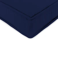 Solid Navy Outdoor Deep Seat Cushion