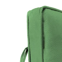 Solid Green Outdoor Deep Seat Cushion