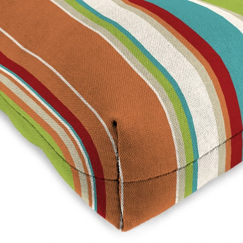Striped 3-pc. Chair and Bench Outdoor Cushion Set