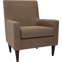 Emma Pecan Upholstered Accent Chair