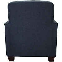 Navy Johnston Upholstered Accent Chair