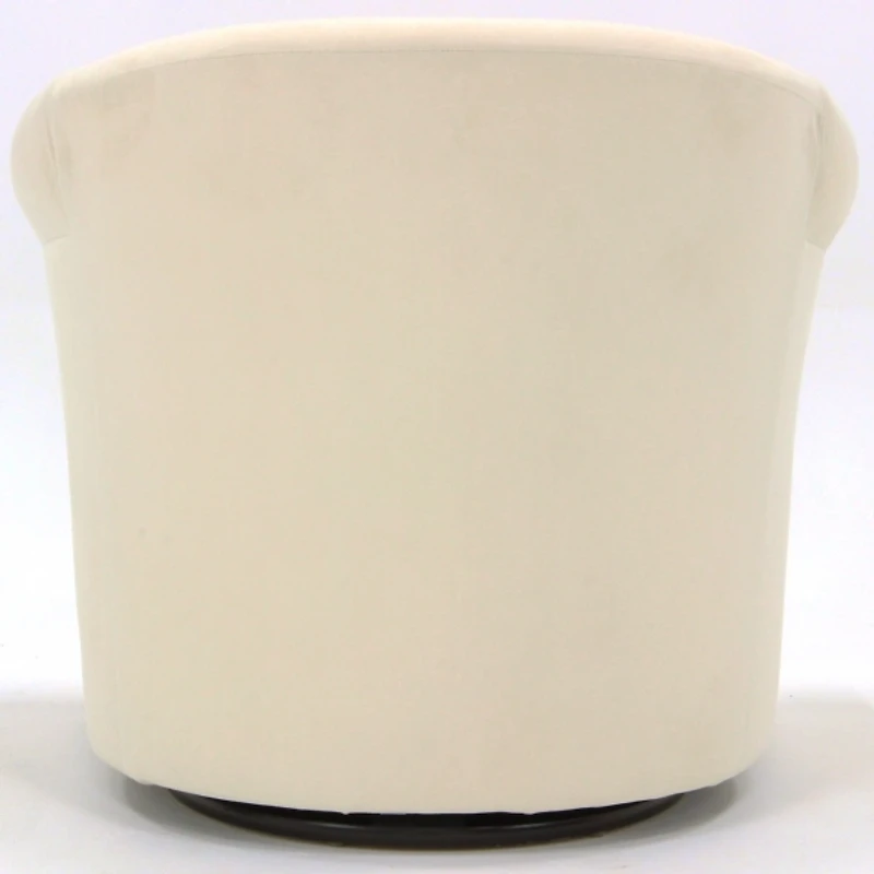 Cream Marlee Swivel Accent Chair