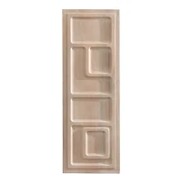 Natural Wood Carved Yuvan Wall Plaque