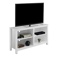 White Montana 4-Shelf Media Cabinet