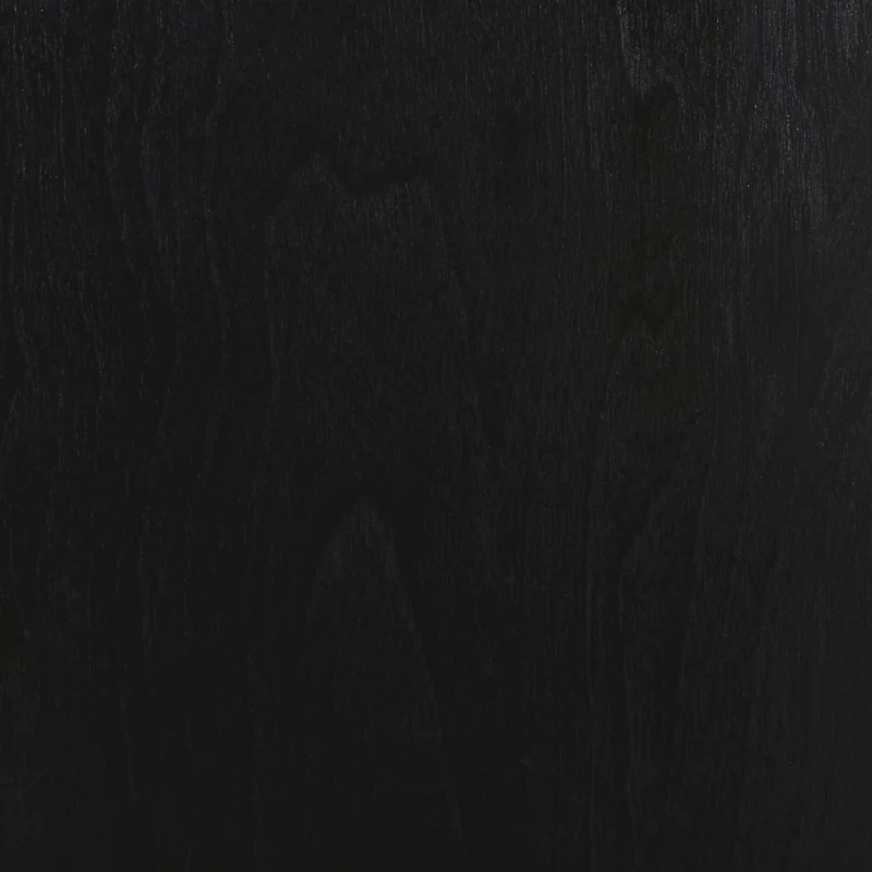 Slim Black Single Drawer Console Table