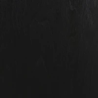 Slim Black Single Drawer Console Table