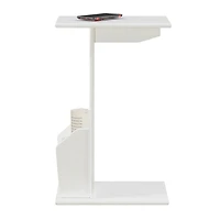 Accent Table with Magazine Holder