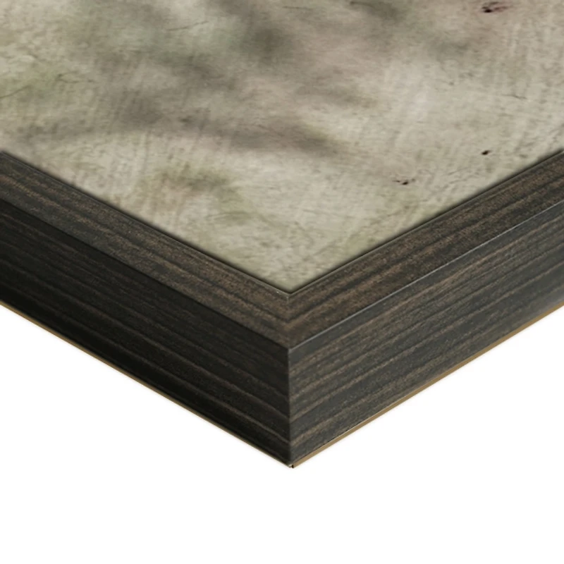 Thunder Ridge Distressed Framed Canvas Art Print