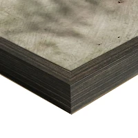 Thunder Ridge Distressed Framed Canvas Art Print