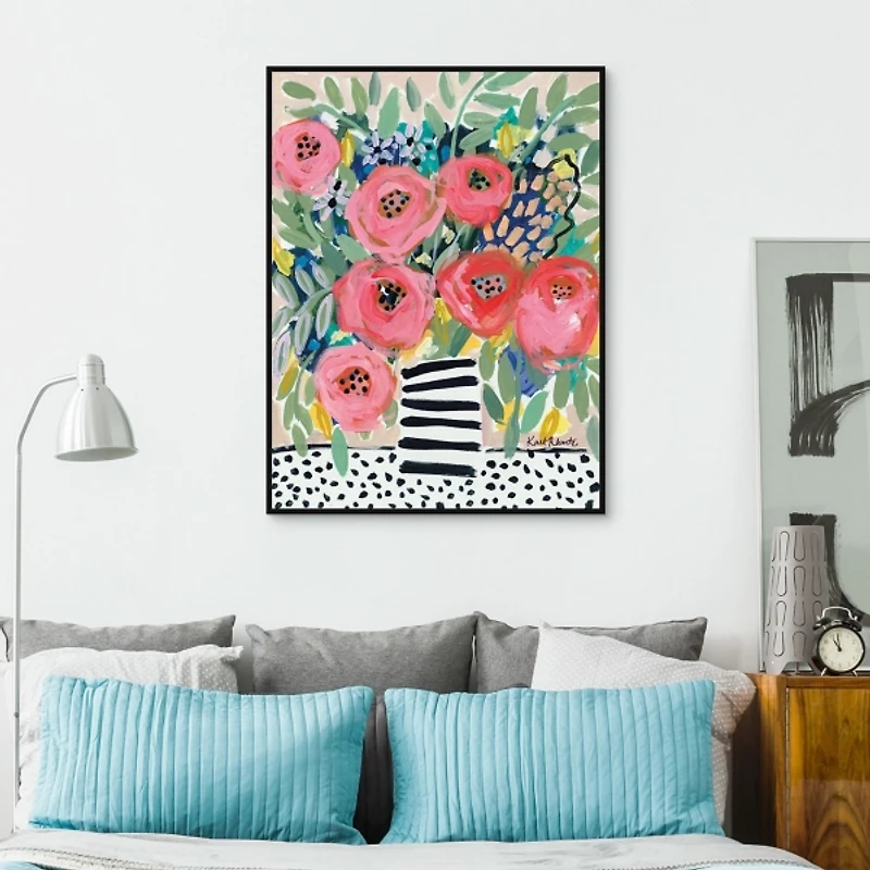 Welcome to the Party Framed Canvas Art Print