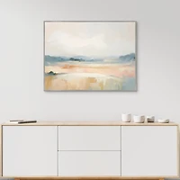 Song of Abstract Nature II Framed Canvas Art Print