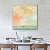Mist Framed Canvas Art Print
