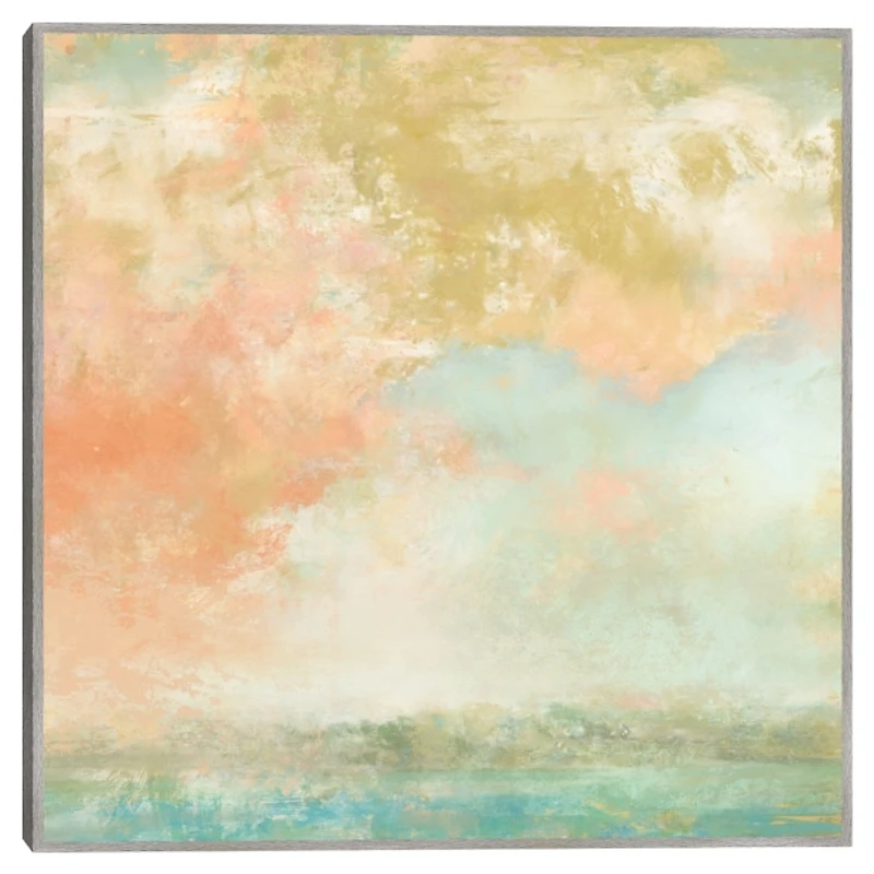 Mist Framed Canvas Art Print