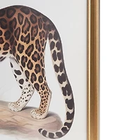 Two Cheetahs Framed Wall Art, Set of 2