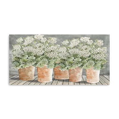 All In a Row II Floral Canvas Art Print