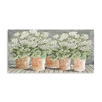 All In a Row II Floral Canvas Art Print