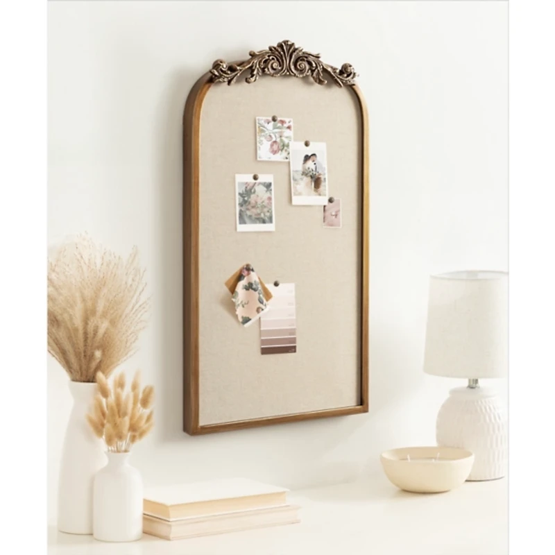 Gold Arendahl Arched Pinboard