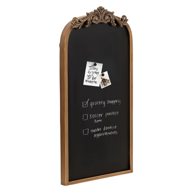 Gold Arendahl Arched Chalkboard