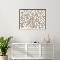 Animal Tree Canvas Art Print, 42x32 in.