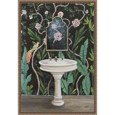 Botanical Bath I Canvas Art Print
