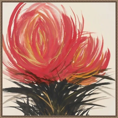 Clover Blossom II Framed Canvas Art Print