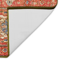 Red Medallion Indoor/Outdoor Runner, 1x4