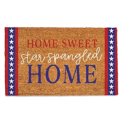 Home Sweet Star-Spangled Home Coir Doormat