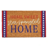 Home Sweet Star-Spangled Home Coir Doormat
